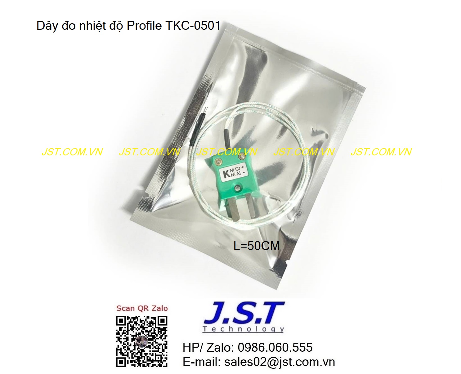 Dây đo nhiệt độ profile SMT TKC-0501